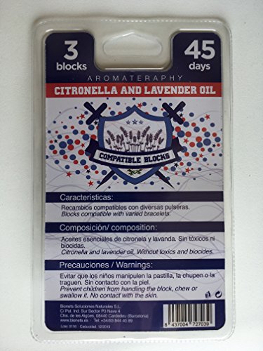 Spam Recambio Pulsera Antimosquitos 3 Unidades COMPATIBLE