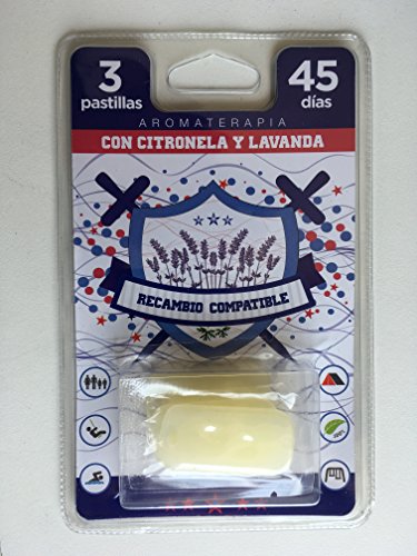 Spam Recambio Pulsera Antimosquitos 3 Unidades COMPATIBLE