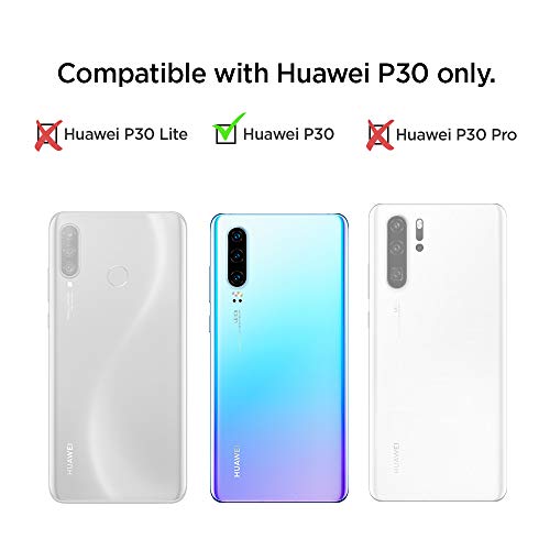Spigen, Funda Compatible con Huawei P30 2019 [Ultra Hybrid] Tecnología de cojín de Aire y protección híbrida de la caída [Transparente] - L38CS25737