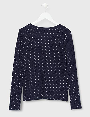 Springfield 6763359, Camiseta para Mujer, Azul (Blue 19), Small (Tamaño del fabricante:S)