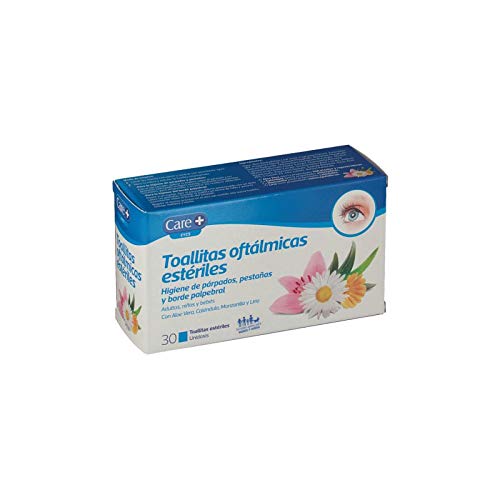 STADA TOALLITAS OFTALMICAS ESTERILES HIGIENE DE PARPADOS PESTAÃ‘AS 30 UNIDADES