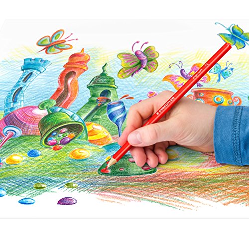 STAEDTLER Ergo Soft - Lápices de Colores (12 Unidades), Multicolor