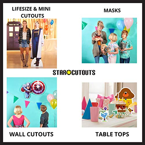 Star Cutouts Ltd SMP381 Disney Party Pack Anna Kristoff Olaf 2 máscaras Elsa Frozen incluye pestañas y elásticos, multicolor