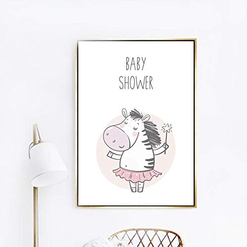 Star Love Quote Wall Art Canvas Painting Nordic Posters and Prints Cartoon Wall Pictures Baby Kids Room Decoración del hogar -40X50cm Sin Marco Conjunto de 3 Piezas Descuento