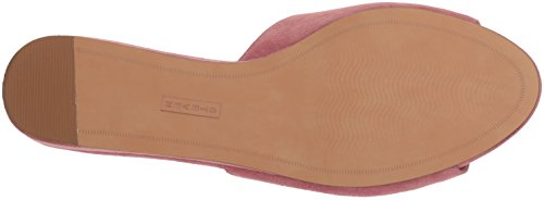 STEVEN by Steve Madden Women's SENSAI Mule, Rose Suede, 8.5 M US