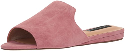 STEVEN by Steve Madden Women's SENSAI Mule, Rose Suede, 8.5 M US
