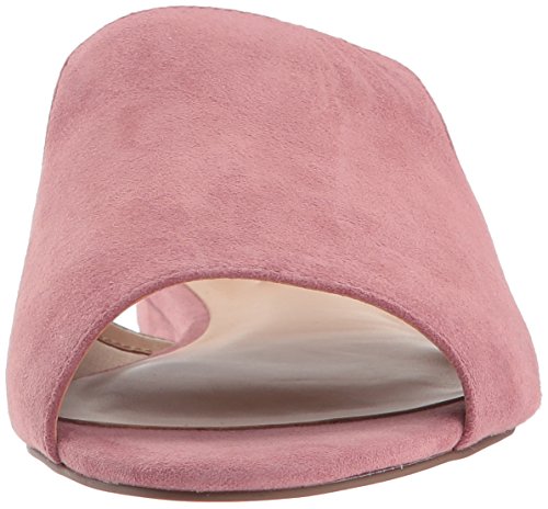 STEVEN by Steve Madden Women's SENSAI Mule, Rose Suede, 8.5 M US