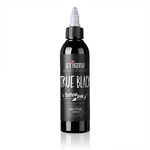 Stigma Tinta de Tatuaje True Black 4oz Pigmento de Maquillaje Permanente Profesional Maquillaje Tattoo Ink Tattoo & Body Art