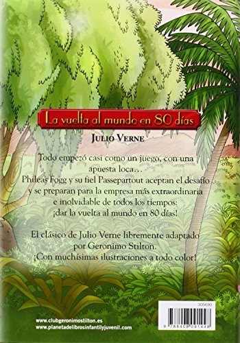 Stilton: la vuelta al mundo en 80 días (Grandes historias Stilton)