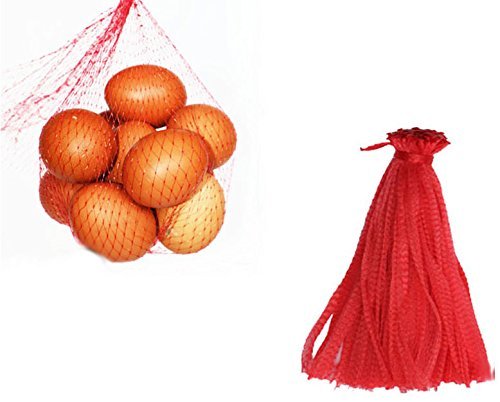 Stonges - Bolsa de malla para productos, nailon, 200 unidades, 30,48 cm, S