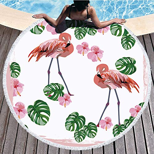 storefront Toalla De Baño De Microfibra Toalla De Playa Flamingo 150 * 150Cm