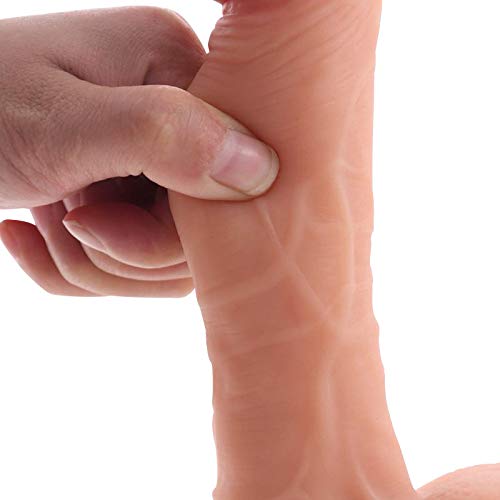 Strapon Rod realista Stick Strap-on juego de juguete de silicona sin tirantes para mujer