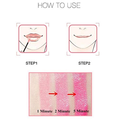 StyleBest Bálsamo Labial, Lápiz Labial líquido, Potenciador de Labios, Cuidado Natural de los Labios, Antienvejecimiento Brillo de Labios para Dar Volumen a los Labios Cosméticos Labios Atractivos