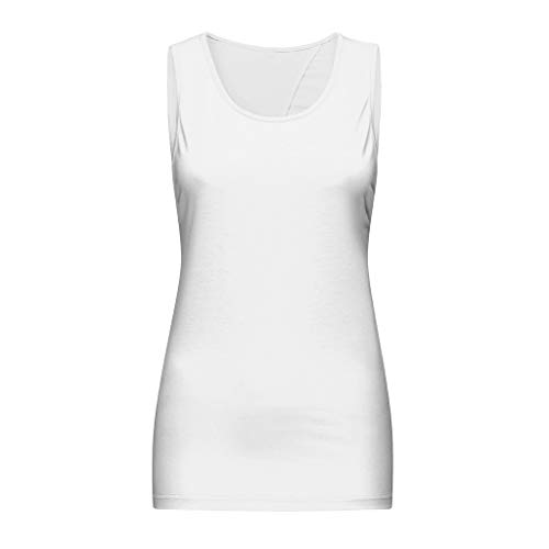 Sulifor Chaleco de Deporte Sexy de Espalda Abierta,Camiseta sin Manga de sólido,Chaleco de Yoga con Corbata,Ropa de Entrenamiento Tank Tops para Mujer