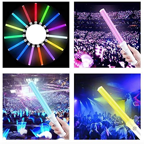 Sumferkyh Alta Potencia LED Glow Stick Concert Fans Destacan Electronic Light Sticks Pulseras resplandecientes