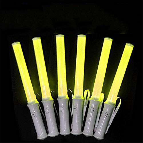 Sumferkyh Alta Potencia LED Glow Stick Concert Fans Destacan Electronic Light Sticks Pulseras resplandecientes