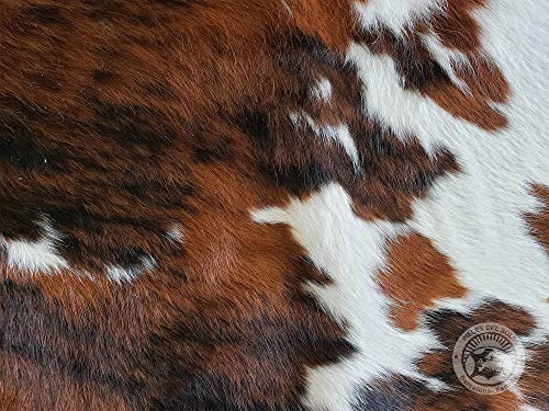 Sunshine Cowhides Alfombra de Piel de Vaca Tricolor 220 x 200 cm Pieles del Sol