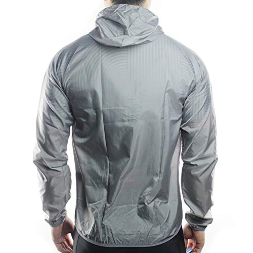 Súper Ligero Anti-Arrugas Ciclismo Jersey Adulto Anti-Pilling Reflectante a prueba de viento Cremallera completa Manga larga Ciclismo Ropa Bicicleta Bici Protector solar Chaqueta Ciclismo Ropa