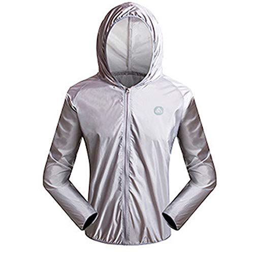 Súper Ligero Anti-Arrugas Ciclismo Jersey Adulto Anti-Pilling Reflectante a prueba de viento Cremallera completa Manga larga Ciclismo Ropa Bicicleta Bici Protector solar Chaqueta Ciclismo Ropa