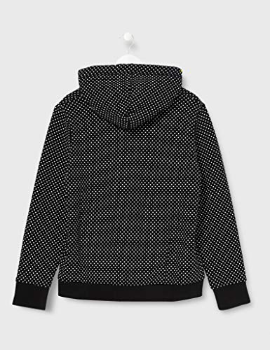 Superdry Orange Label Zip Hood Jersey, Punto Negro, M (Talla del Fabricante:12) para Mujer