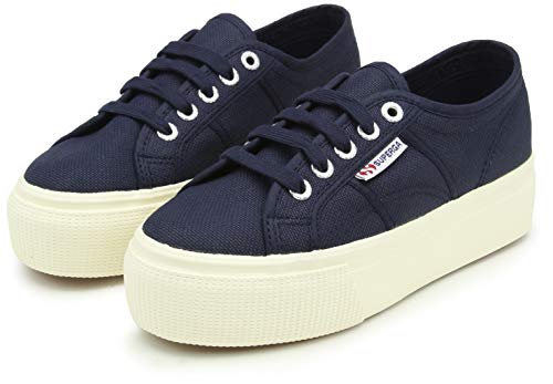 Superga 2790Cotw Linea Up And Down, Zapatillas Unisex adulto, Azul (933 Navy), 36 EU