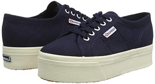 Superga 2790Cotw Linea Up And Down, Zapatillas Unisex adulto, Azul (933 Navy), 36 EU