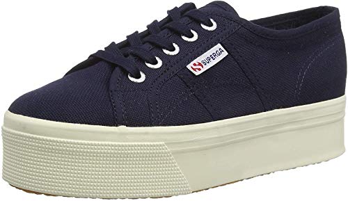 Superga 2790Cotw Linea Up And Down, Zapatillas Unisex adulto, Azul (933 Navy), 36 EU