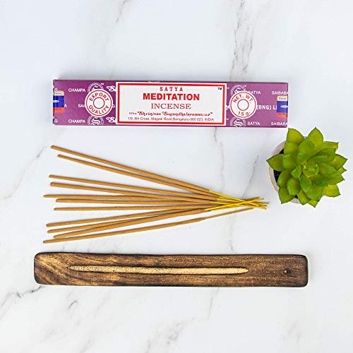 Surtido de Incienso, Nag Champa Paquetes de Incienso, 15 g Cada uno por SOS, Meditation, 12 Unidades