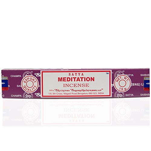 Surtido de Incienso, Nag Champa Paquetes de Incienso, 15 g Cada uno por SOS, Meditation, 12 Unidades