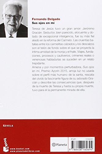 Sus ojos en mí: Premio Azorín de la Diputación Provincial de Alicante 2015 (NF Novela)