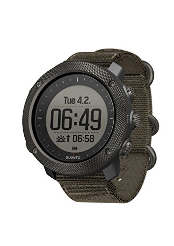 Suunto - Traverse Alpha - Reloj GPS Outdoor para pesca, caza y excursionismo - Sumergible - Foliage (Verde follaje) - Talla única
