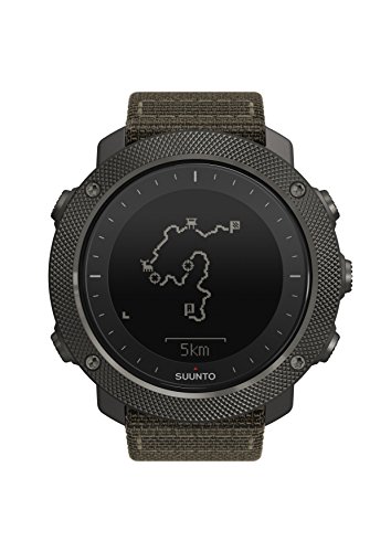 Suunto - Traverse Alpha - Reloj GPS Outdoor para pesca, caza y excursionismo - Sumergible - Foliage (Verde follaje) - Talla única