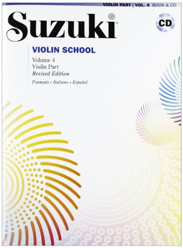 Suzuki violin school. Ediz. italiana, francese e spagnola. Con CD-Audio: SUZUKI VIOLIN SCHOOL 4 + CD (Didattica musicali)
