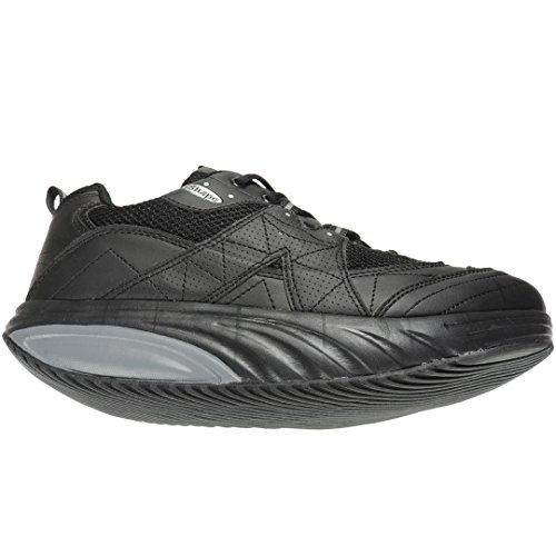 Sweden 602217 Zapatilla Deportiva iShape con Piso Balancín para Hombre y Mujer Negro Talla 42