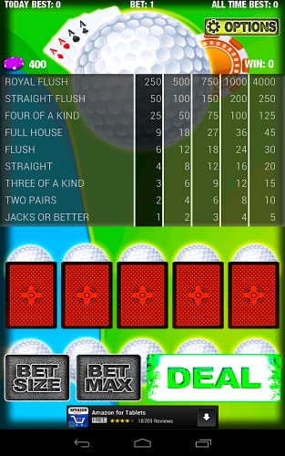 Swing High Course Poker Bonus