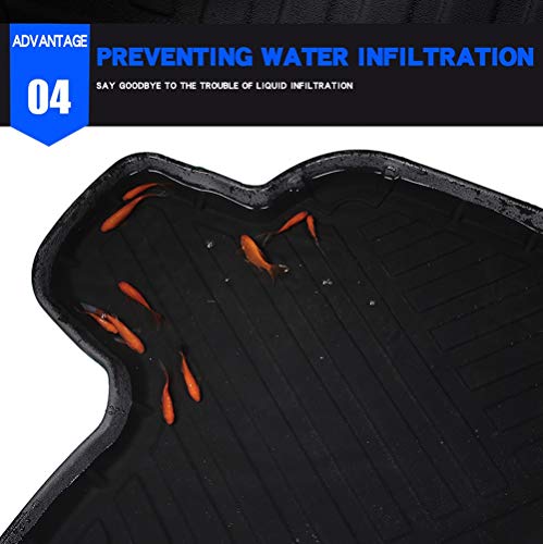 SYJY-SHOP Tailored Boot Liner for Volkswagen VW Bora 2016-2020 Encaja Perfectamente sin Olor (Color : 2019-2020)