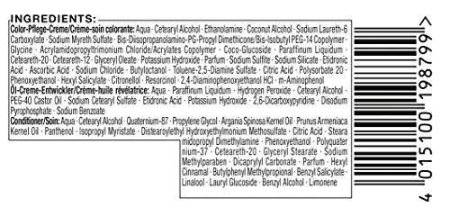 syoss Oleo Intense 10 – 50 brillante ceniza Rubio Color del pelo (3 unidades, X 115 ml)