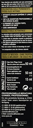 syoss Oleo Intense 5 – 54 fría marrón claro color del pelo (3 unidades, X 115 ml)