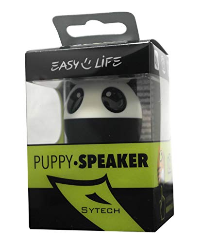 Sytech SY-XPANDA Altavoz Nano Inalámbrico con Botón Selfie en Forma de Animal | Altavoz con Bluetooth Panda Cute Kawaii, Color Blanco
