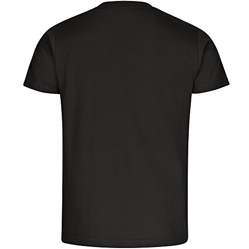 T-Shirt cuello redondo manga corta Classic I Love diamante mandarín infantiles 128 hasta 176 colour negro Negro negro Talla:176