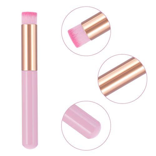 Tagaremuser 20 piezas de cepillo para puntos negros, cepillo limpiador de pestañas para extensiones, cepillo de limpieza profunda de poros de nariz, cepillos de limpieza facial (blanco y rosa)