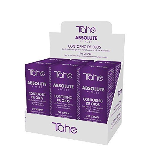 Tahe Absolute Violet Contorno de ojos Con Retinol, Proteoglicanos, Acmella oleracea y Ácido Hialurónico, 15 ml