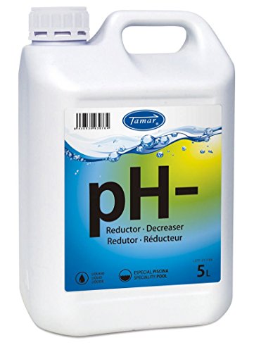 Tamar - Reductor pH Liquido, Garrafa de 5 Litros.