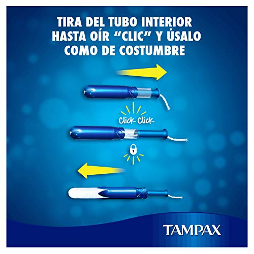 Tampax Compak Pearl Regular Tampón Con Aplicador 18 Unidades