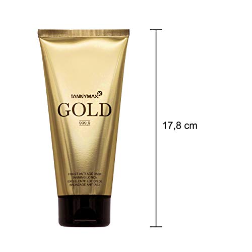 Tannymaxx Gold 999,9 Finest Anti Age Dark Tanning Lotion - 200 ml