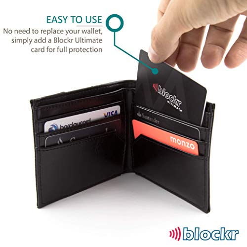 Tarjeta de Bloqueo RFID – Blockr es un Protector de Tarjeta de crédito RFID sin Contacto con indicador LED y aplicación Gratuita (Original)