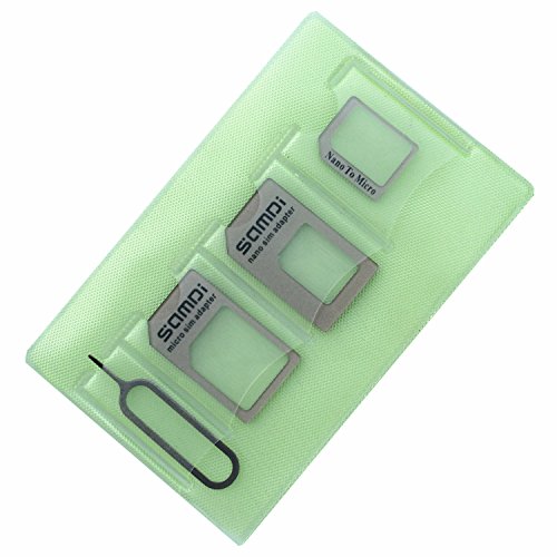 Tarjeta SIM Adaptador Kit especialmente diseñado para iphone 7 6 5 4 usuario, mientras tanto útil para Samsung Nokia HTC Huawei usuario etc