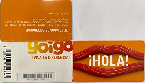 Tarjeta SIM Yoigo Prepago+ 6gb +200Minutos en Llamadas