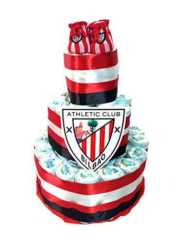 Tarta de pañales DODOT Athletic Club de Bilbao