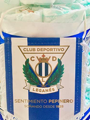 Tarta de pañales DODOT club deportivo Leganés (Talla 3 (4-9 kg))